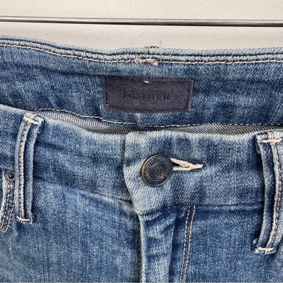 Mother The Looker Ankle Fray In‎ Keeping Love Alive Racer Size 27 - Picture 4 of 8